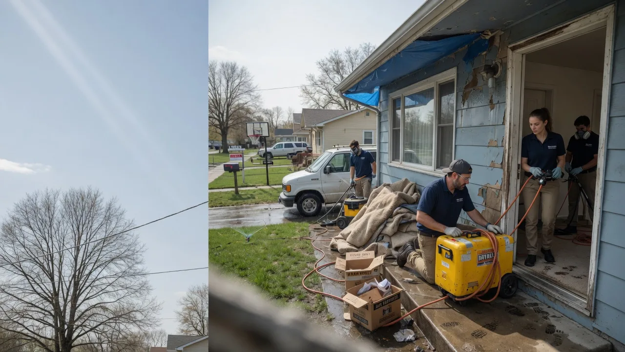 Basement Flood Cleanup in Centerview, MO near me
